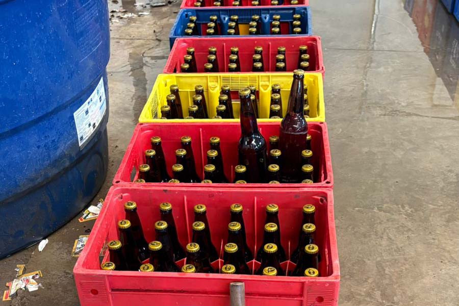 Mais de 22 mil cervejas adulteradas são apreendidas em operação no Norte do Estado