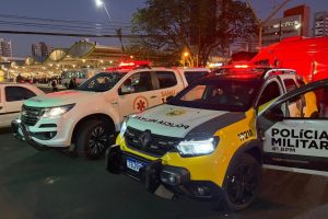 Mulher é atropelada ao cruzar faixa de pedestres em Maringá; vídeo