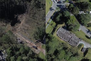 Novas imagens mostram estrago causado por explosão em fábrica