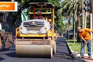 Prefeitura inicia manutenção asfáltica nas avenidas Laguna e Anchieta nesta segunda, 11