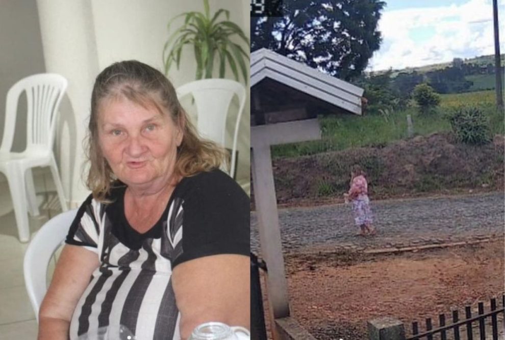 Idosa desaparece por nove dias no interior do PR; família pede ajuda