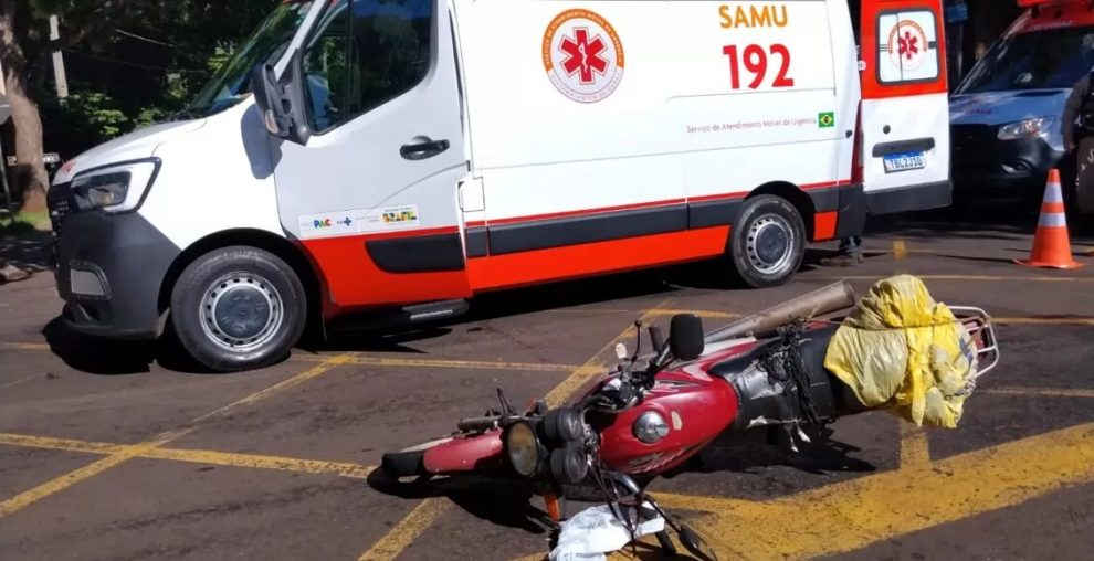 Idoso que foi atropelado na faixa de pedestres morre no hospital, em Maringá