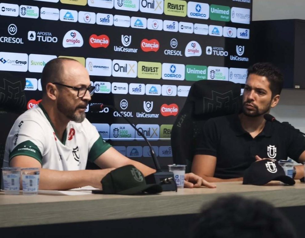 Moisés Egert se apresenta no Maringá FC e promete equipe organizada e com ‘coração’