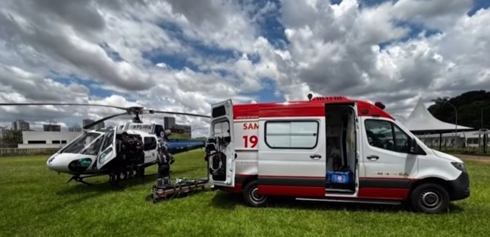 Mulher vítima de tentativa de feminicídio em Sarandi é transferida em estado grave para hospital em Curitiba