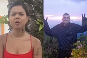Thayane dá sua versão sobre ida com Roberto ao Pico Paraná