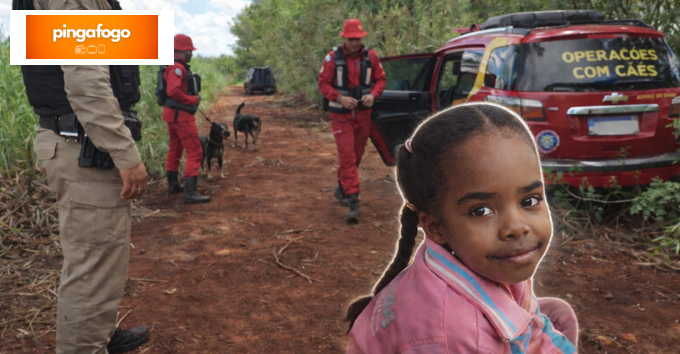 Trágico | Menina de 8 anos que havia sido sequestrada é encontrada morta