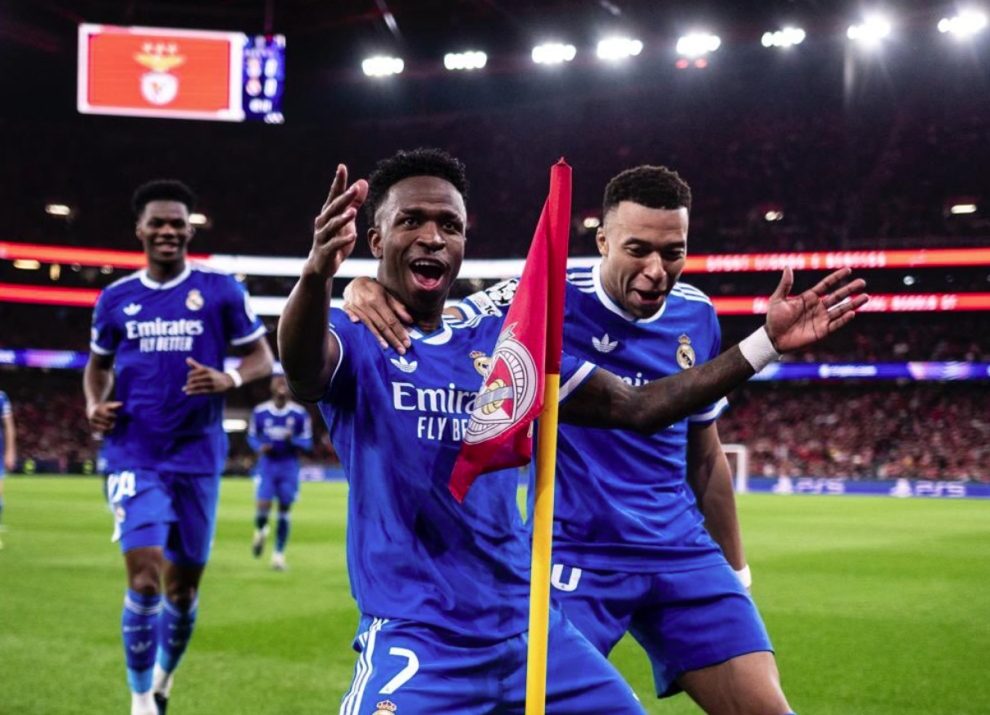 Vini Jr. denuncia racismo após golaço contra o Benfica; CBF manifesta apoio ao brasileiro