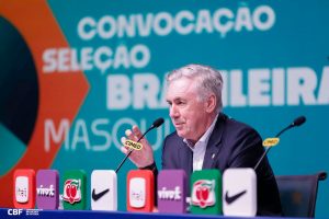 Ancelotti convoca a Seleção Brasileira nesta segunda-feira (16) para os últimos compromissos antes da Copa do Mundo
