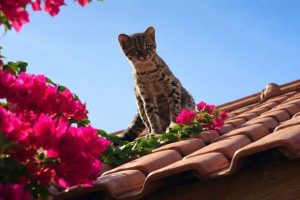 Gato-maracajá é capturado na área externa de casa na região; vídeo