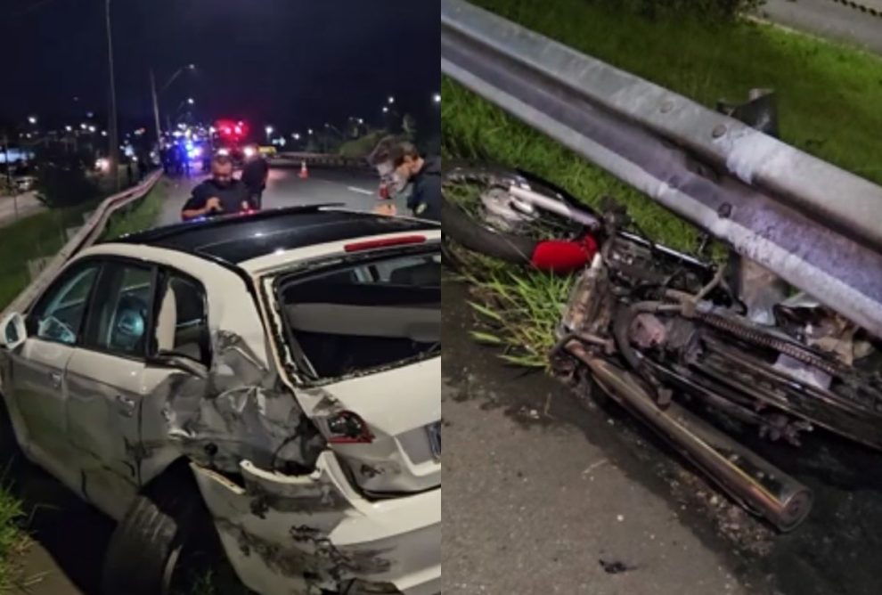 Homem morre após acidente com Audi em suposto racha na BR-277