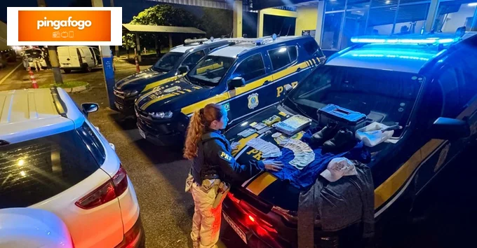 Homens que aplicavam golpe do "falso mecânico" em Maringá, são presos pela PRF