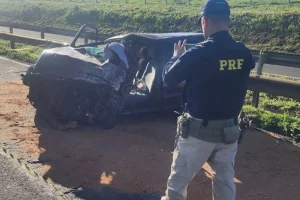 Idoso que dirigia na contramão morre em acidente na BR-376