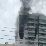 Incêndio em prédio no Centro de Curitiba mata gato
