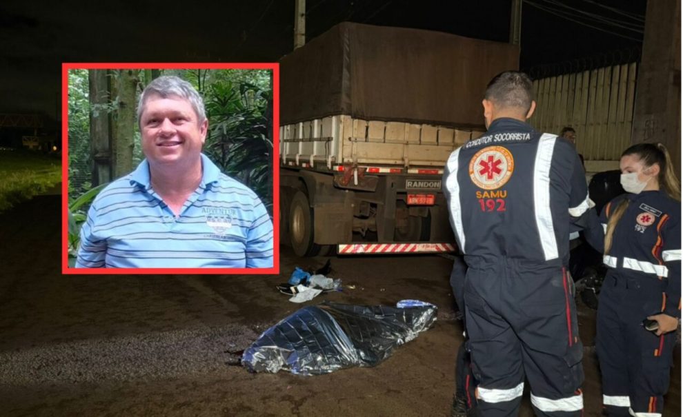Motoboy morre após bater moto na traseira de carreta estacionada em Paiçandu