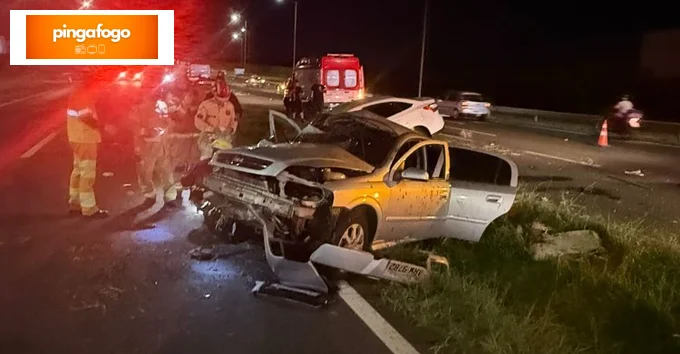 Motorista bêbado é preso após atropelar policial e matar sobrinho em acidente