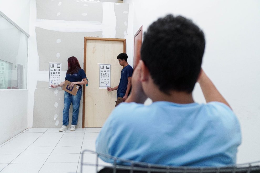 Programa de Apadrinhamento promove exames oftalmológicos para crianças e adolescentes em acolhimento