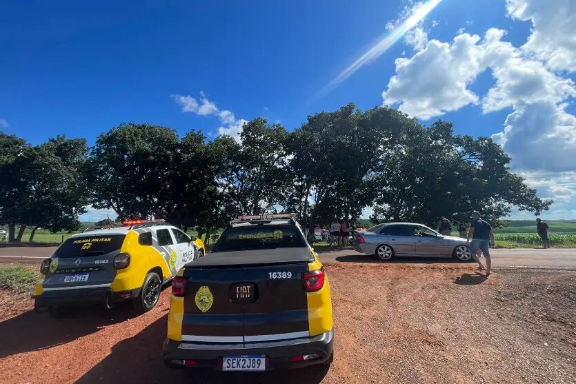 Capotamento na PR-489 deixa uma mulher morta e dois homens feridos