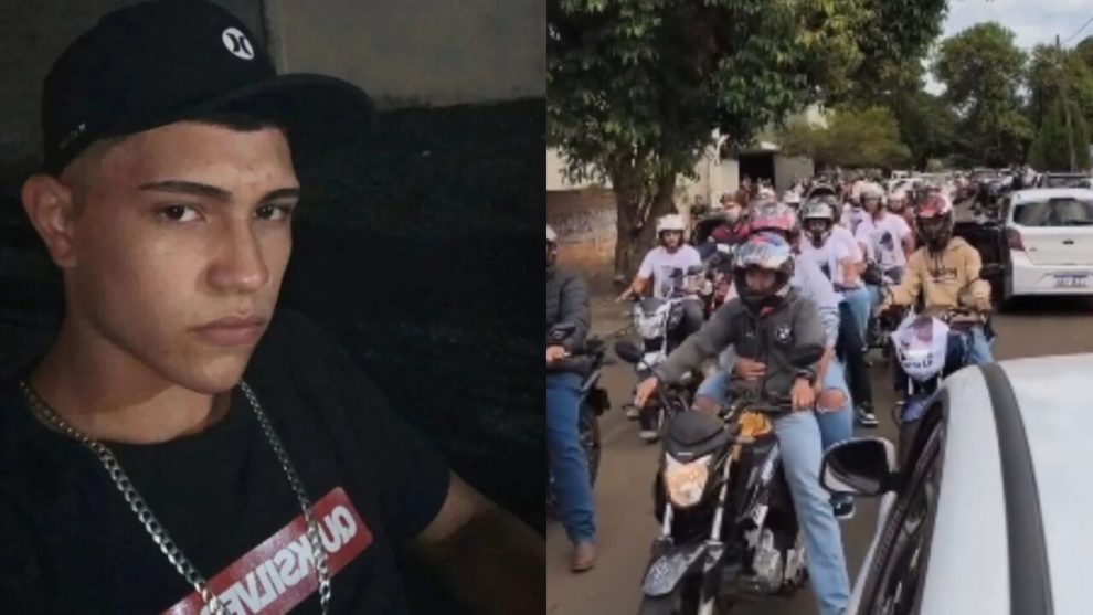 Jovem de 18 anos morto em acidente no Contorno Norte em Maringá é sepultado sob forte comoção