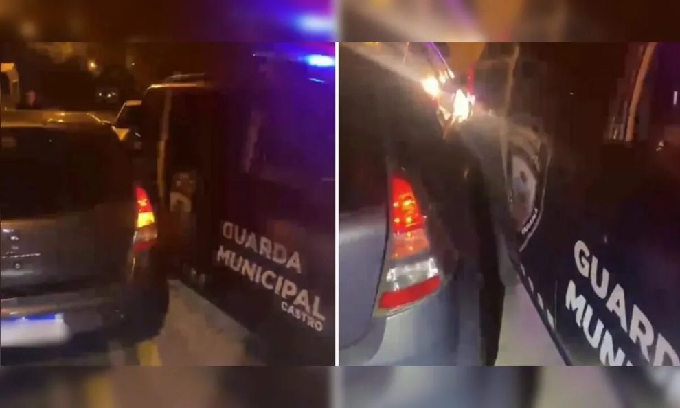 Motorista bêbado avança contra fieis durante procissão no Paraná
