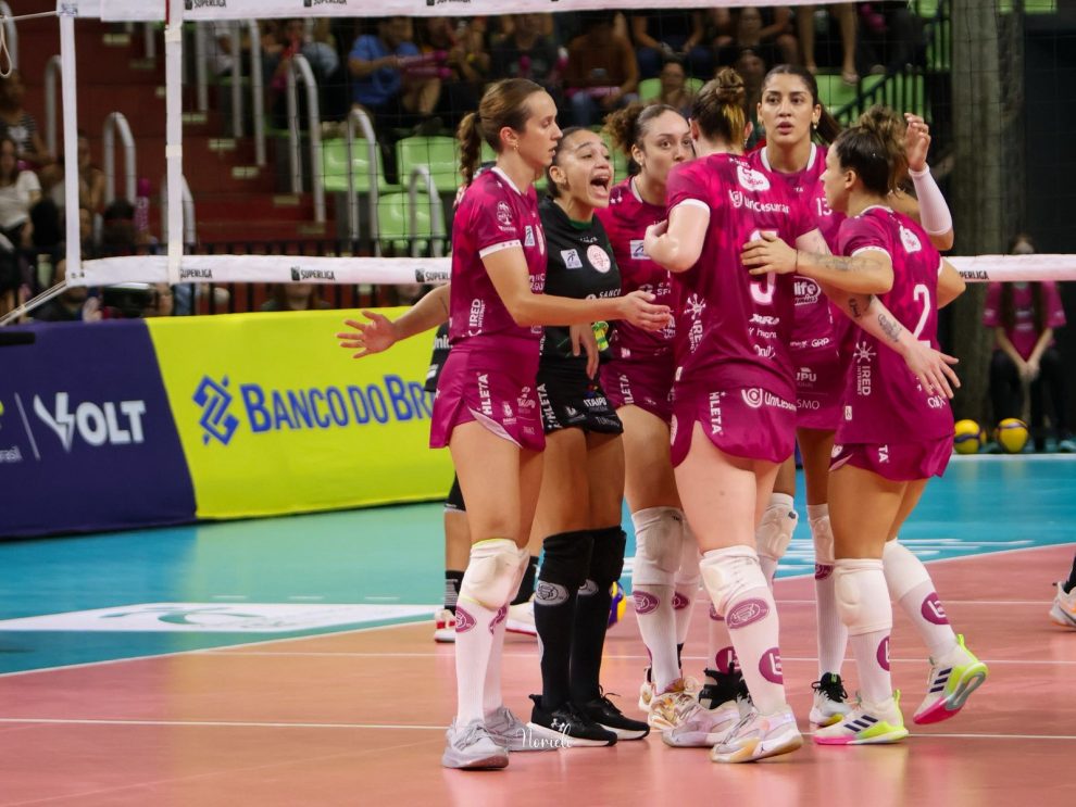 Sancor Seguros Vôlei Maringá recebe Gerdau Minas pelo segundo jogo dos playoffs