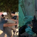 Vídeo mostra suspeito dando 'migué' em polícia para não revelar esconderijo de drogas