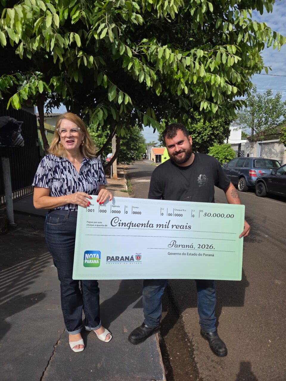 ganhador de R$ 50 mil no Nota Paraná é encontrado em Sarandi