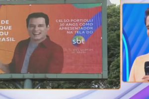 Durante homenagem pelos 30 anos de TV, Celso Portiolli relembra época em que morou em Maringá; vídeo