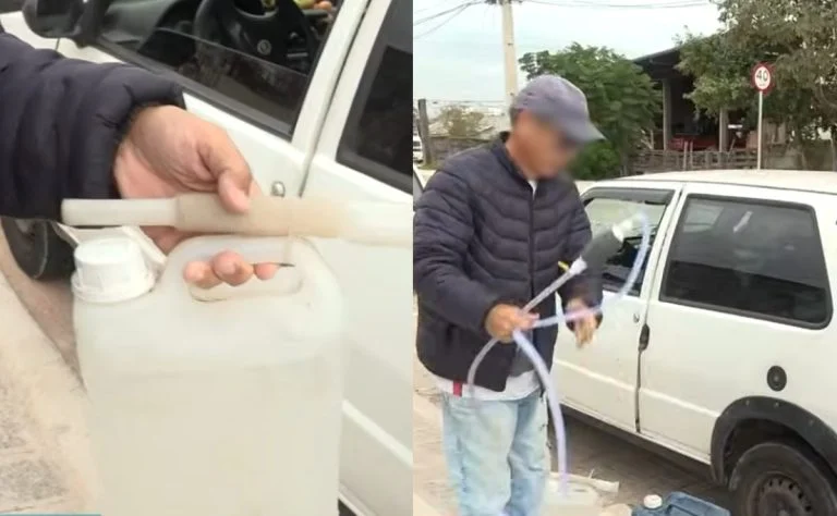 Entregador denuncia cobrança de combustível acima da capacidade do tanque