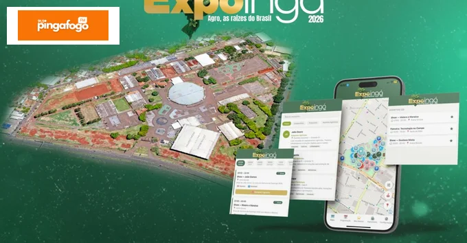 Feira na Palma da Mão: Expoingá Lança Aplicativo Com Geolocalização, Roteiros e Sorteio de Brindes