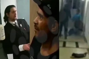 Imagens mostram momento que advogado mata cliente no PR