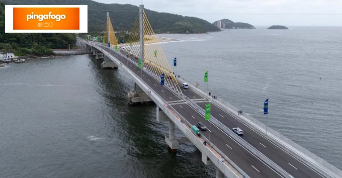 Trânsito liberado: Ponte de Guaratuba está definitivamente aberta ao tráfego de veículos