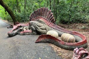 Veja como será a exposição com mais de 40 dinossauros em tamanho real no Parque do Ingá