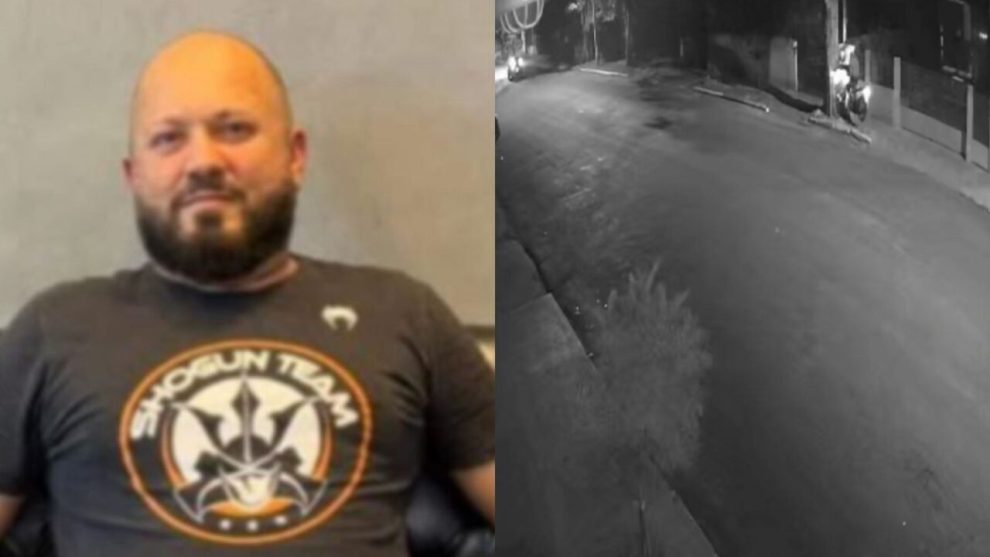 Vídeo flagra momento em que motociclista morre após bater contra árvore na região; vítima teve perna amputada em acidente em 2024