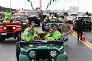 tráfego de veículos é liberado na Ponte de Guaratuba