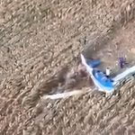 Avião de pequeno porte cai na zona rural de Marialva