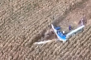 Avião de pequeno porte cai na zona rural de Marialva