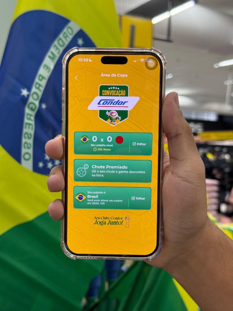 Condor Lança Experiência Gamificada com Ofertas em Tempo Real Durante a Copa
