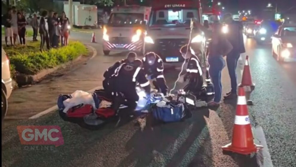 Homem morre ao ser atropelado por dois veículos na BR-376, em Maringá