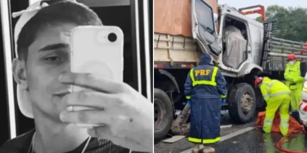 Jovem de 20 anos que morreu na frente do pai em acidente no Paraná foi identificado