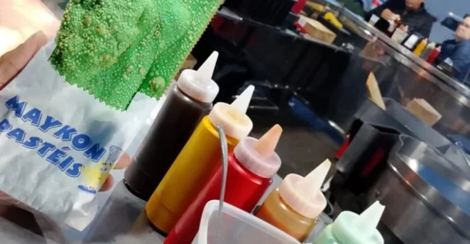 Maykon Pastéis cria pastel verde e amarelo e conquista Maringá no clima da Copa do Mundo
