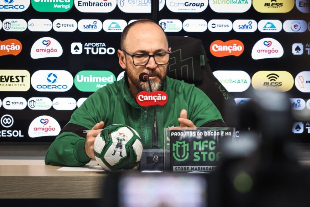 Moisés Egert vê Maringá mais preparado para a reta final da Série C: ‘Não temos medo’