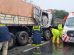 Pai vê filho morrer e fica em estado de choque após caminhão bater em bitrem no Paraná