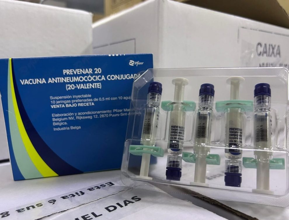 Paraná recebe nova vacina pneumo 20 e amplia proteção contra pneumonia e meningite