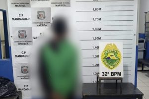 Polícia Militar prende homem foragido por roubo e estupro em Mandaguari