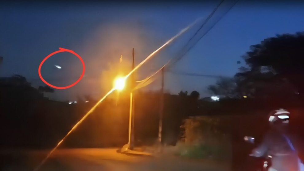 Vídeo flagra meteoro cruzando o céu de Maringá e chama atenção de moradores