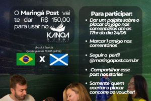 Vitória do Brasil sobre a Escócia registra recorde de comentários e palpites certeiros no Bolão do Maringá Post
