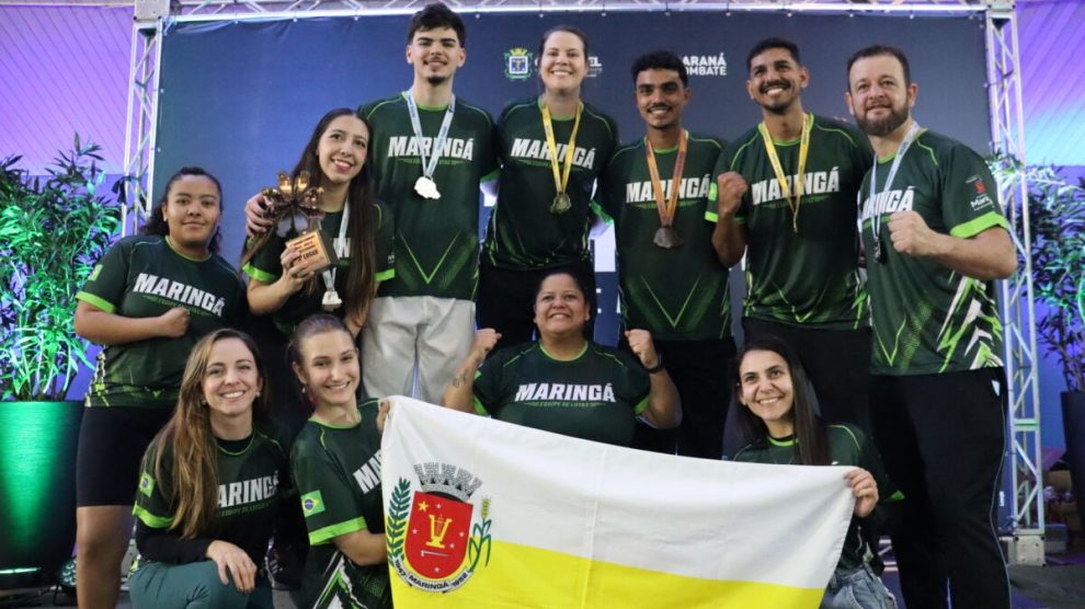 Atletas de Maringá conquistam o segundo lugar geral no 6º Paraná Combate