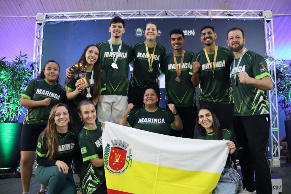 Atletas de Maringá conquistam o segundo lugar geral no 6º Paraná Combate