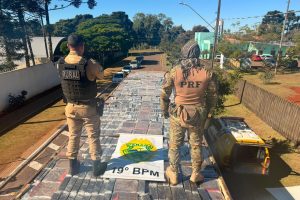 Caminhão carregava quase 3 toneladas de maconha em Cascavel