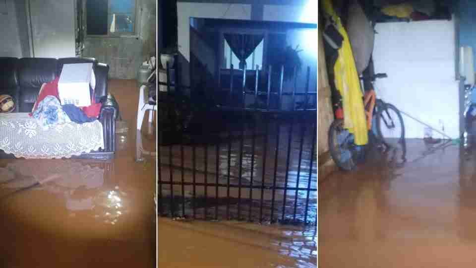 Chuva intensa provoca alagamentos no Paraná; água invade imóveis e cidade registra mais de 130 mm